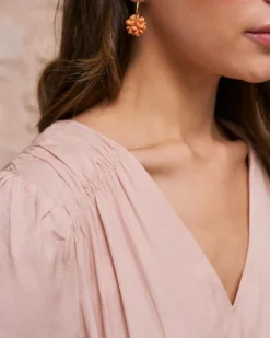 Robes Et Combinaisons-Polin et moi Robe froncée Melissa MAQUILLAGE