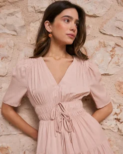 Robes Et Combinaisons-Polin et moi Robe froncée Melissa MAQUILLAGE