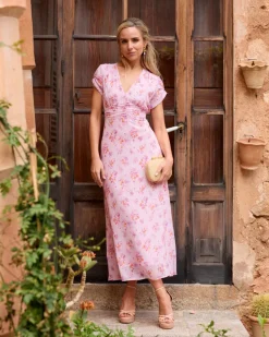 Maternité-Polin et moi Robe imprimer Bella Rose