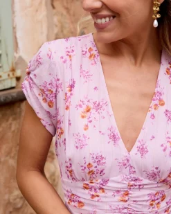 Maternité-Polin et moi Robe imprimer Bella Rose