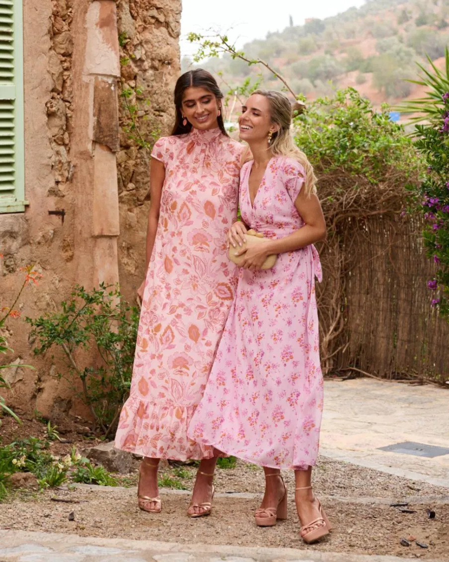 Maternité-Polin et moi Robe imprimer Bella Rose