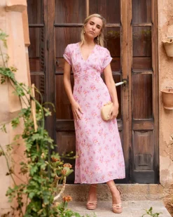 Maternité-Polin et moi Robe imprimer Bella Rose