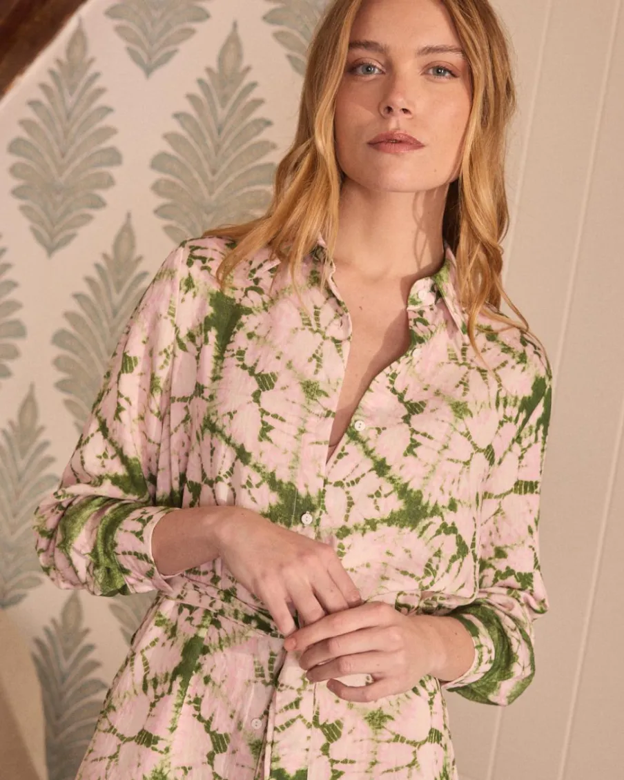 Maternité|Robes Et Combinaisons-Polin et moi Robe imprimer Lirian Kaki