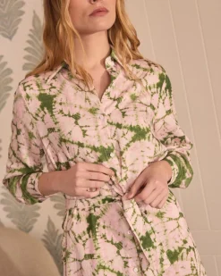 Maternité|Robes Et Combinaisons-Polin et moi Robe imprimer Lirian Kaki