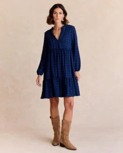 Maternité|Robes Et Combinaisons-Polin et moi Robe Luisa Plumeti Marin