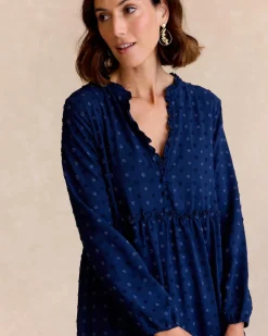 Maternité|Robes Et Combinaisons-Polin et moi Robe Luisa Plumeti Marin