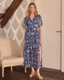 Maternité|Robes Et Combinaisons-Polin et moi Robe Maxi Klein BleuKlein