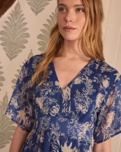 Maternité|Robes Et Combinaisons-Polin et moi Robe Maxi Klein BleuKlein