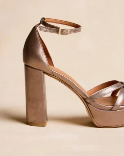 Sandales-Polin et moi Sandale à lanières Antonella Bronze