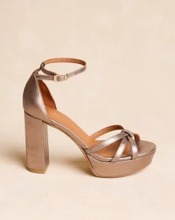 Sandales-Polin et moi Sandale à lanières Antonella Bronze