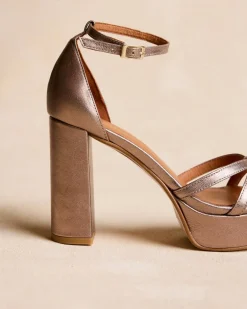 Sandales-Polin et moi Sandale à lanières Antonella Bronze