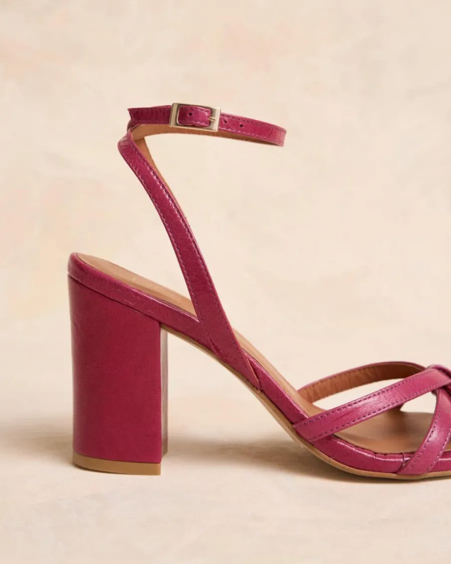 Sandales-Polin et moi Sandale à talon Kiwani bougainvillée