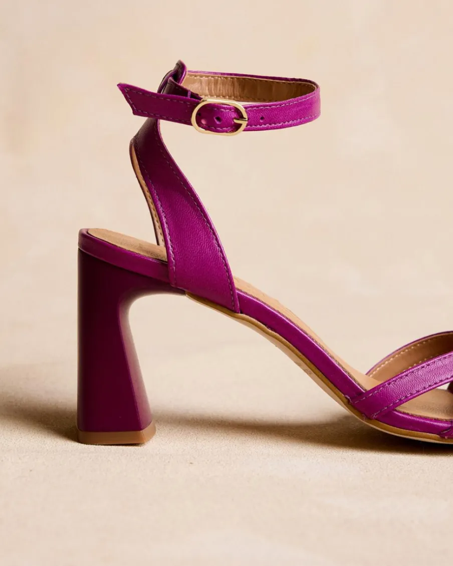 Sandales-Polin et moi Sandale à talon Moil bougainvillée