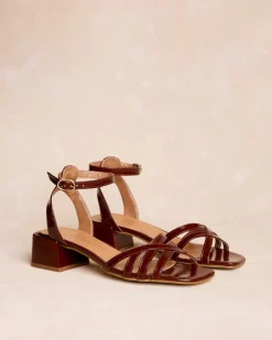 Sandales-Polin et moi Sandale à talon Sina Cuir