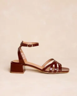 Sandales-Polin et moi Sandale à talon Sina Cuir