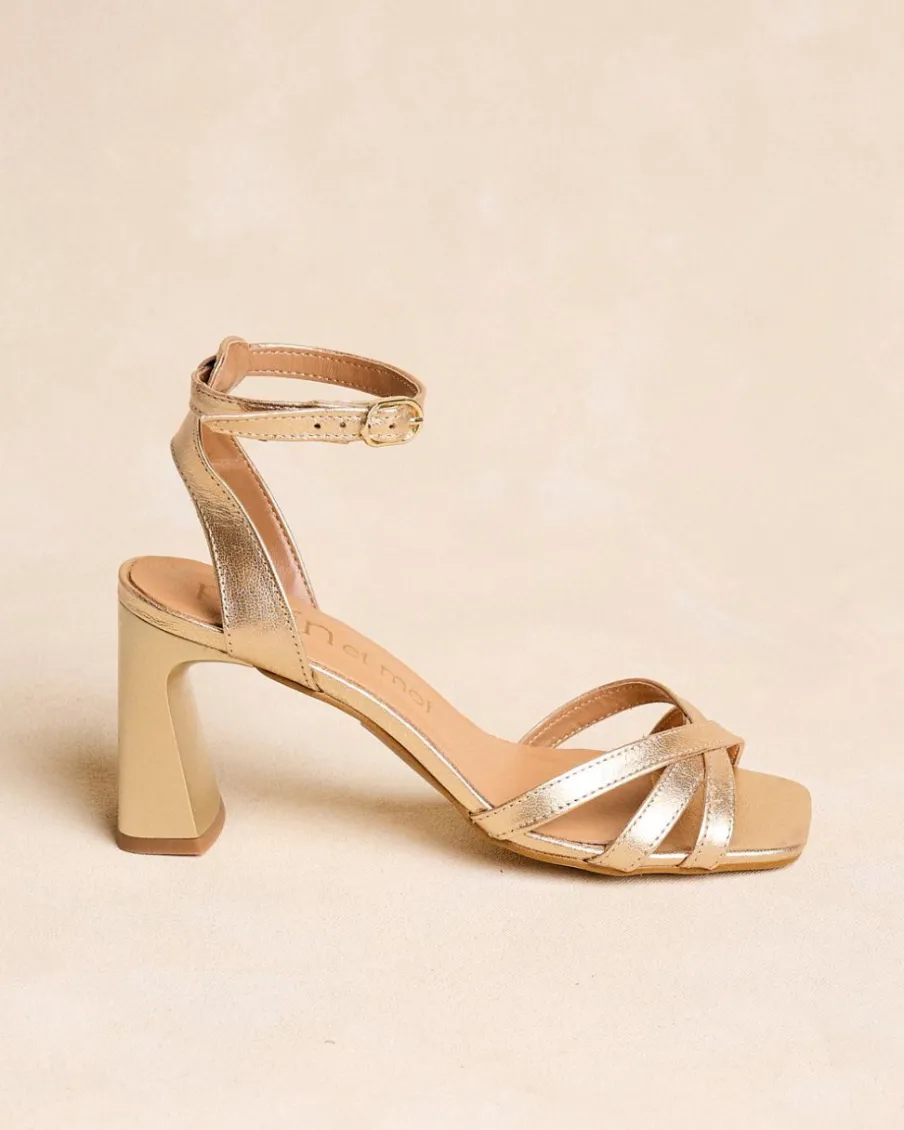 Sandales-Polin et moi Sandale à talons Aliss OR