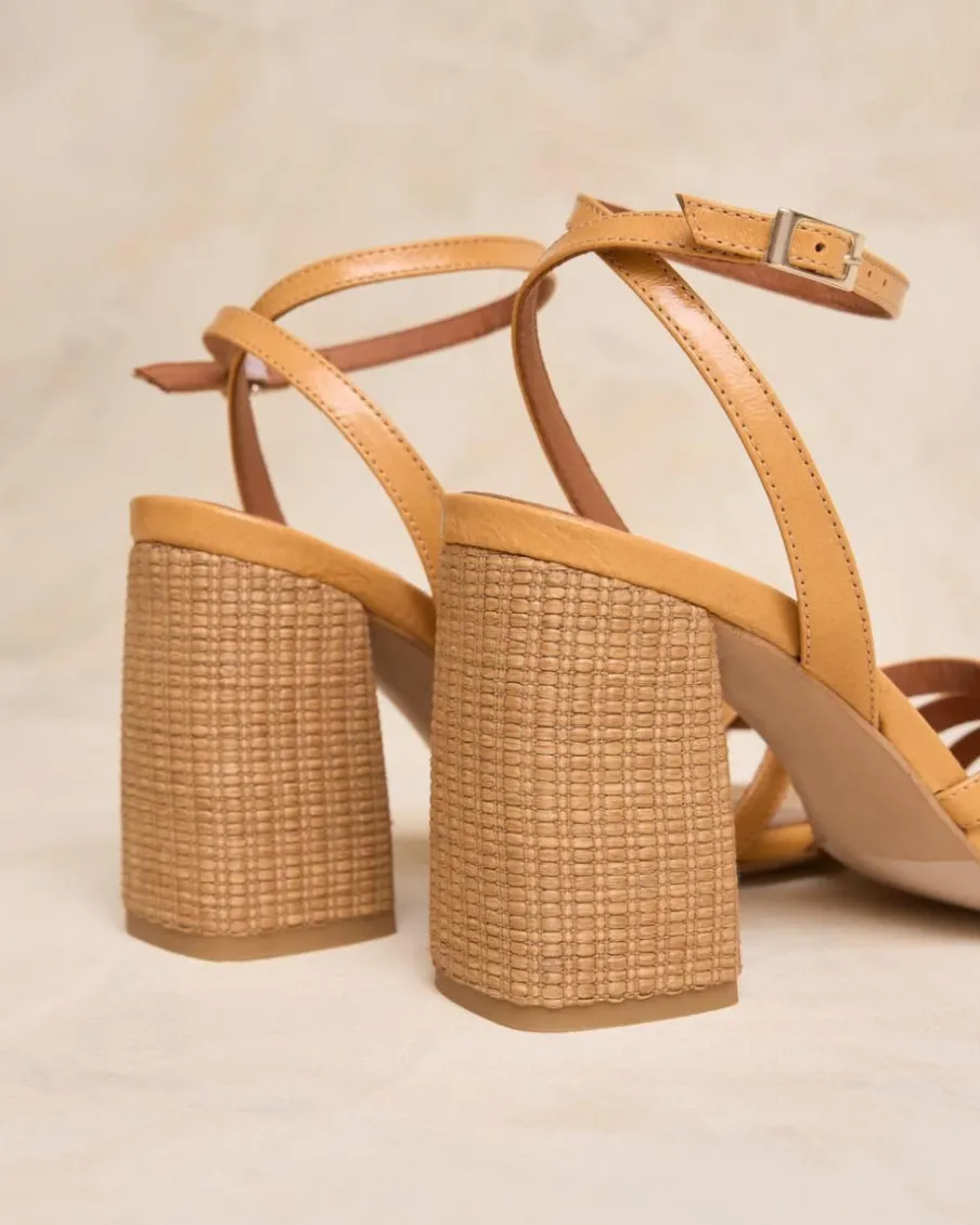 Sandales-Polin et moi Sandale Benita Knot Saumon