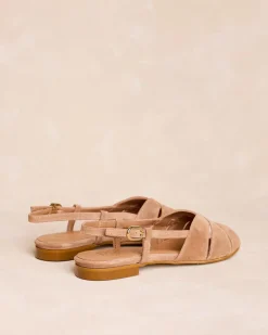 Sandales-Polin et moi Sandale plate camel CHAMEAU