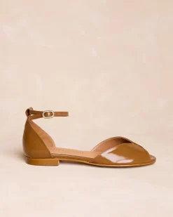 Sandales-Polin et moi Sandale plate camel CHAMEAU