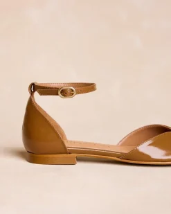 Sandales-Polin et moi Sandale plate camel CHAMEAU