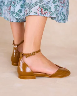 Sandales-Polin et moi Sandale plate camel CHAMEAU