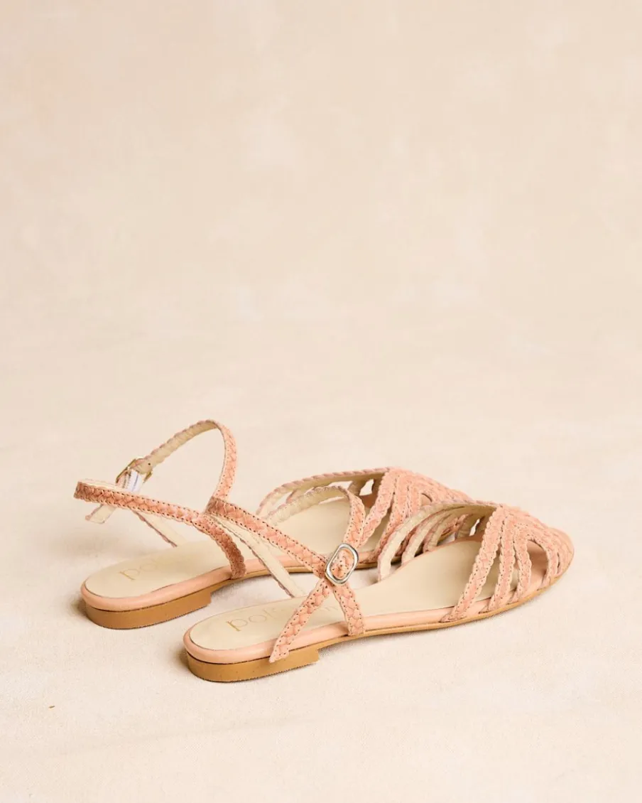 Sandales-Polin et moi Sandale tressée Elva Chameau