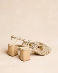 Sandales|Tressé-Polin et moi Sandale tressée Galatea ARGENT