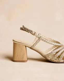 Sandales|Tressé-Polin et moi Sandale tressée Galatea ARGENT