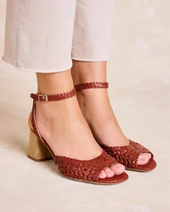 Sandales|Tressé-Polin et moi Sandale tressée grillée Marron