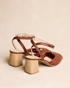 Sandales|Tressé-Polin et moi Sandale tressée grillée Marron
