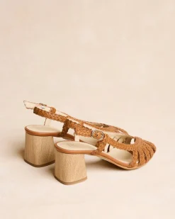 Sandales-Polin et moi Sandale tressée Mali Cuir