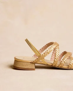 Sandales|Tressé-Polin et moi Sandale tressée Nuni OR