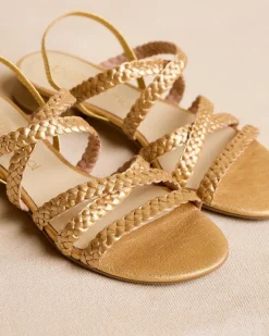 Sandales|Tressé-Polin et moi Sandale tressée Nuni OR