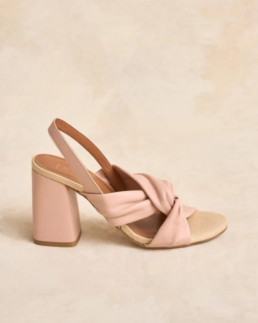 Sandales-Polin et moi Sandale Zoi Knot Nu