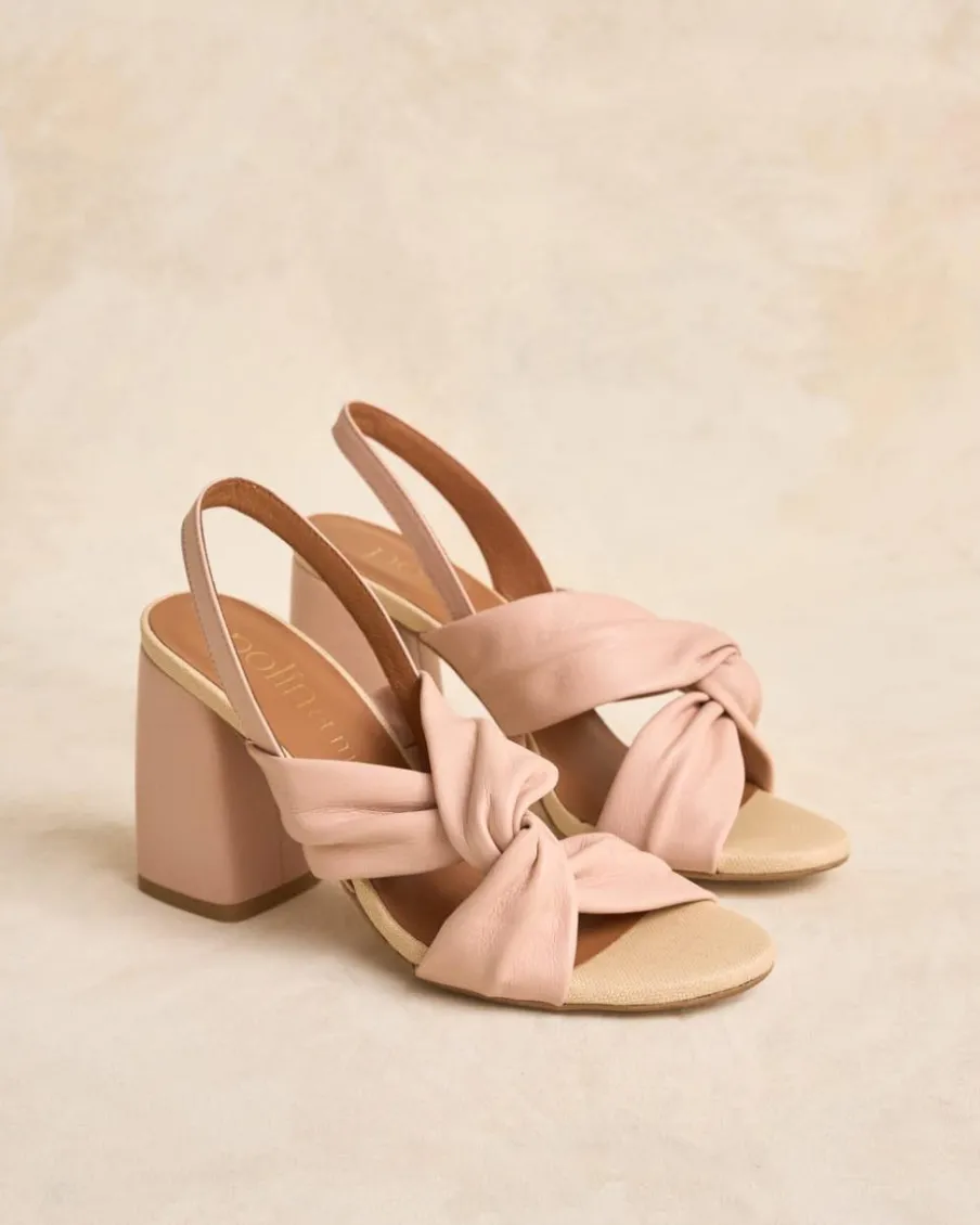 Sandales-Polin et moi Sandale Zoi Knot Nu