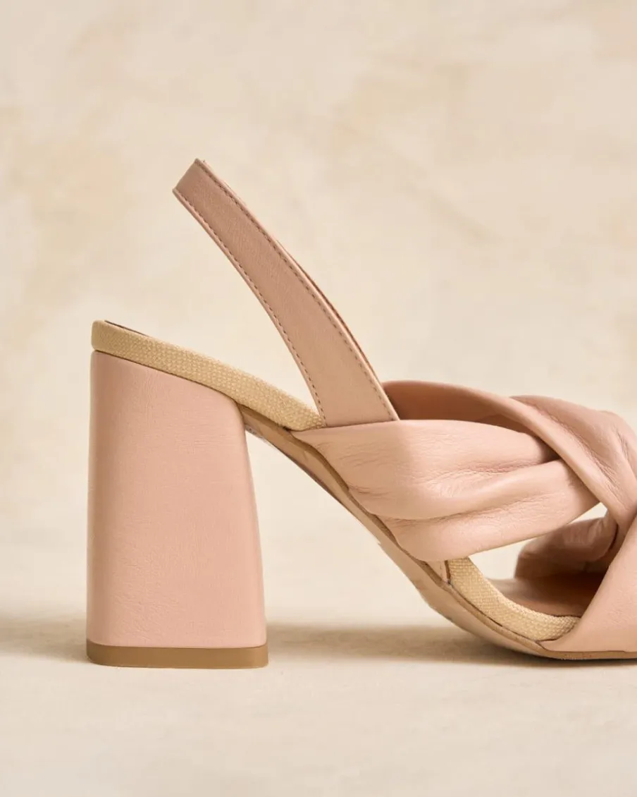 Sandales-Polin et moi Sandale Zoi Knot Nu