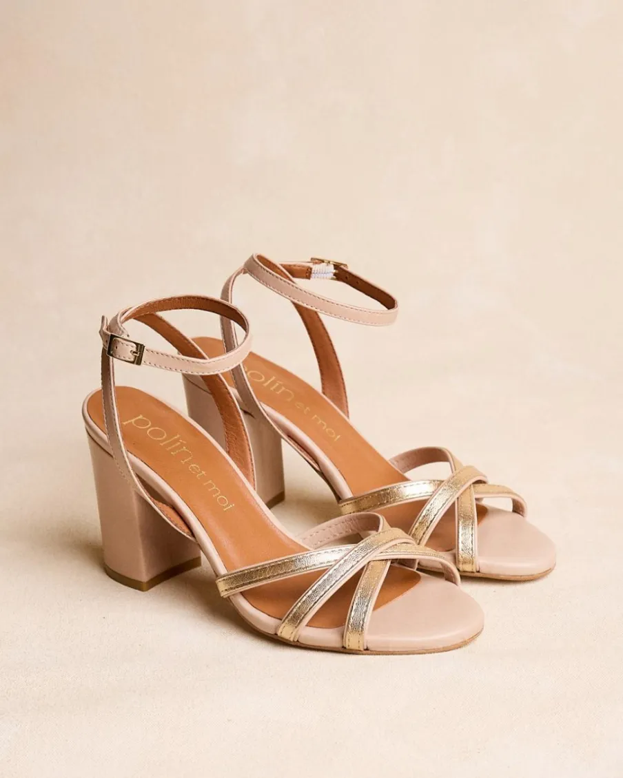 Sandales-Polin et moi Sandales à lanières Beatrice Nu