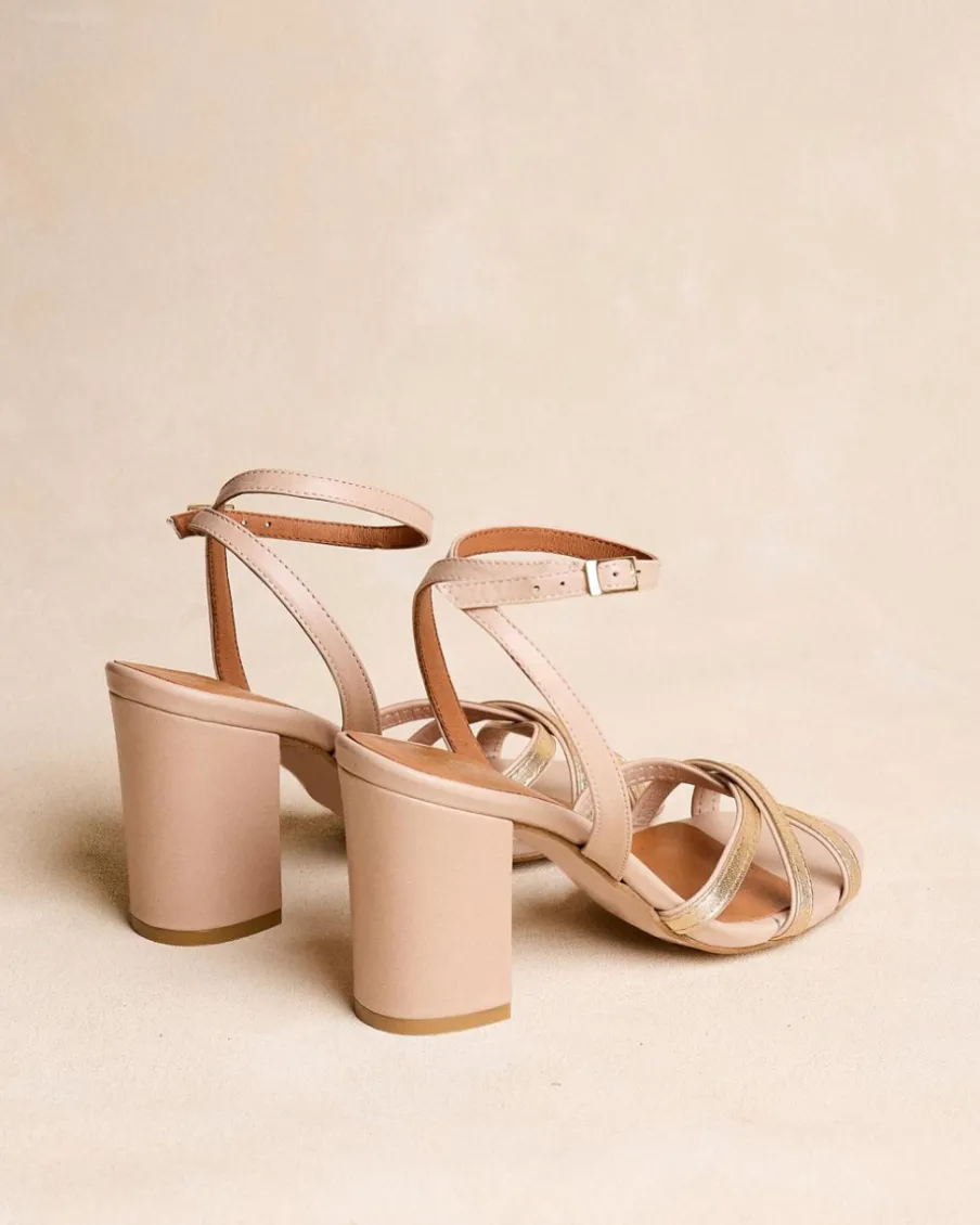 Sandales-Polin et moi Sandales à lanières Beatrice Nu