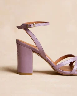 Sandales-Polin et moi Sandales à lanières Bruna Lilas