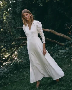 Mariée-Polin et moi Silvina Mariée Robe blanc