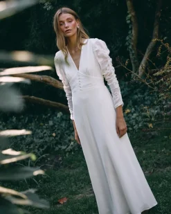 Mariée-Polin et moi Silvina Mariée Robe blanc