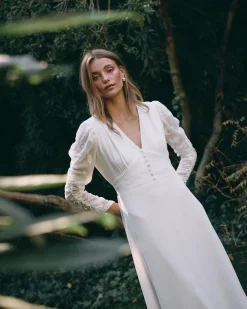 Mariée-Polin et moi Silvina Mariée Robe blanc