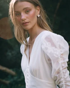 Mariée-Polin et moi Silvina Mariée Robe blanc