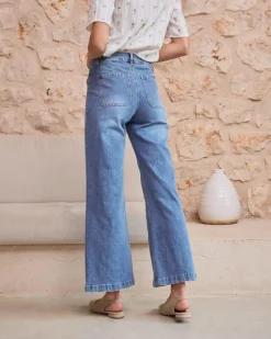 Pantalon-Polin et moi Thea Button Jeans DENIM