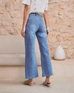 Pantalon-Polin et moi Thea Button Jeans DENIM