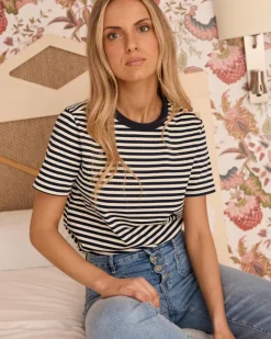 T-shirts Et Hauts-Polin et moi T-shirt Edra Marin