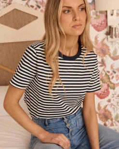 T-shirts Et Hauts-Polin et moi T-shirt Edra Marin