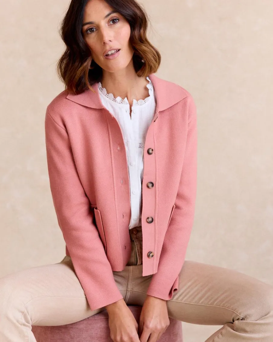 Blazer Et Vestes|Point-Polin et moi Veste courte Rose