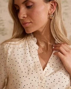 Maternité|Chemisiers Et Chemises-Polin et moi Zareth Hearts Blouse Cru