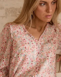 Chemisiers Et Chemises-Polin et moi Zule imprimer Blouse Cru